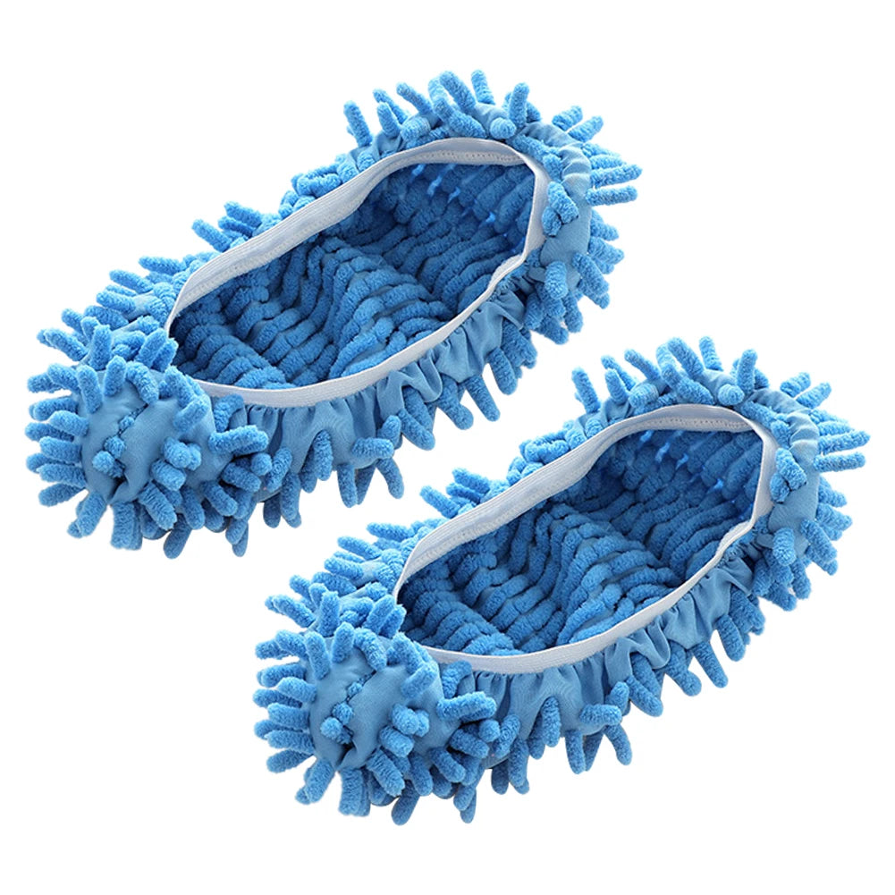 Pantuflas limpiadoras atrapapolvo – cubrezapatos tipo mopa para limpieza rápida en seco