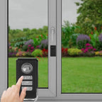 Alarma de Puerta/Ventana Inalámbrica 110 dB con Control Remoto  Antirrobo Fácil de Instalar