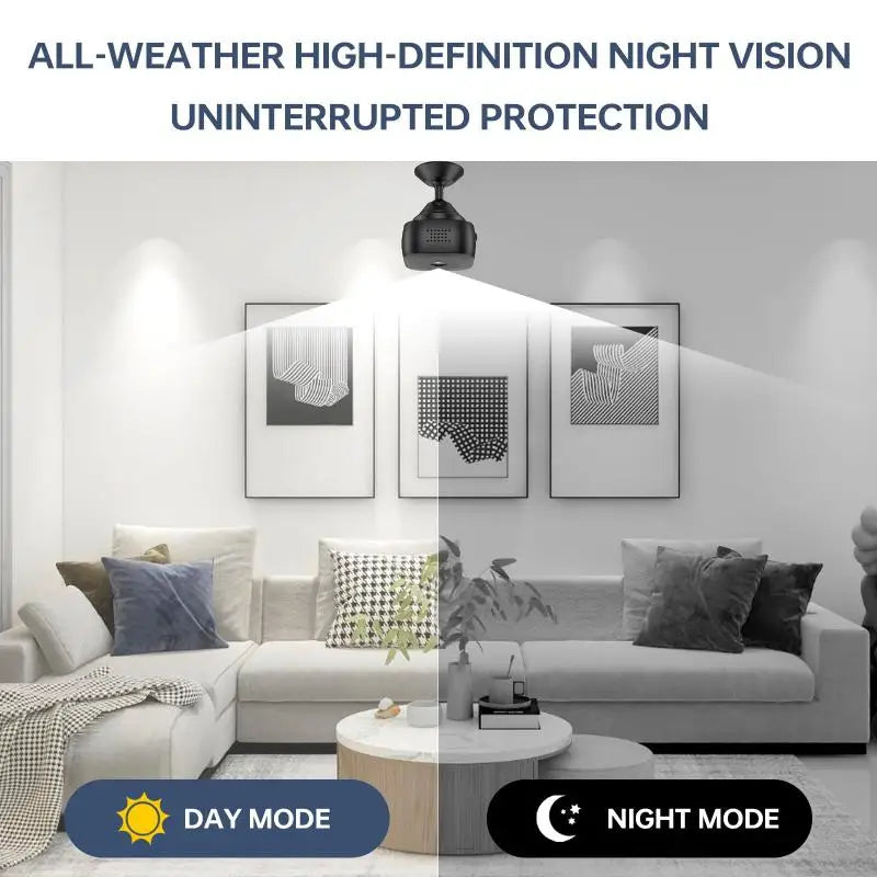 Xiaomi MIJIA 4K Mini cámara de seguridad a todo Color visión nocturna Monitor WiFi de alta definición impermeable detección de movimiento vigilancia