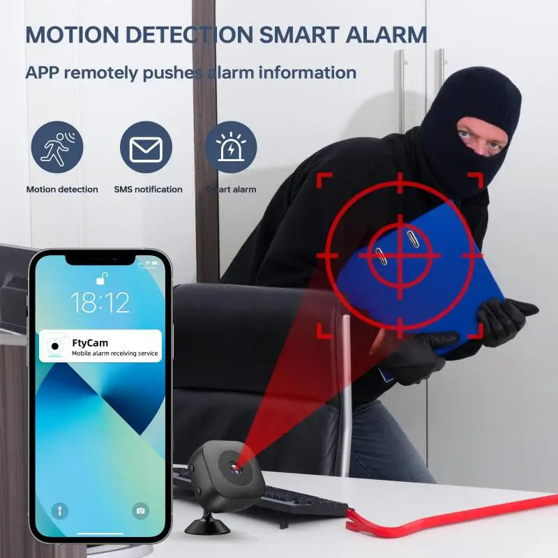 Xiaomi MIJIA 4K Mini cámara de seguridad a todo Color visión nocturna Monitor WiFi de alta definición impermeable detección de movimiento vigilancia